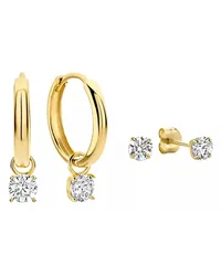 Isabel Bernard Ohrringe Cadeau d'Isabel 14 karat earring set Gold