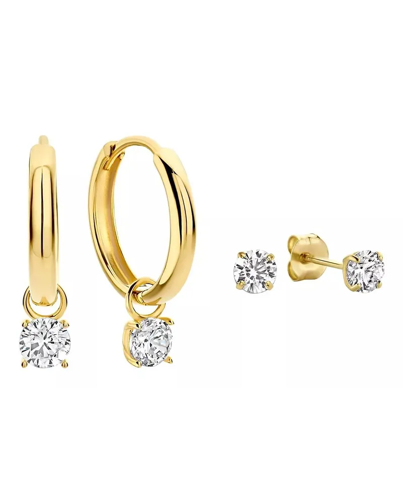 Isabel Bernard Ohrringe Cadeau d'Isabel 14 karat earring set Gold