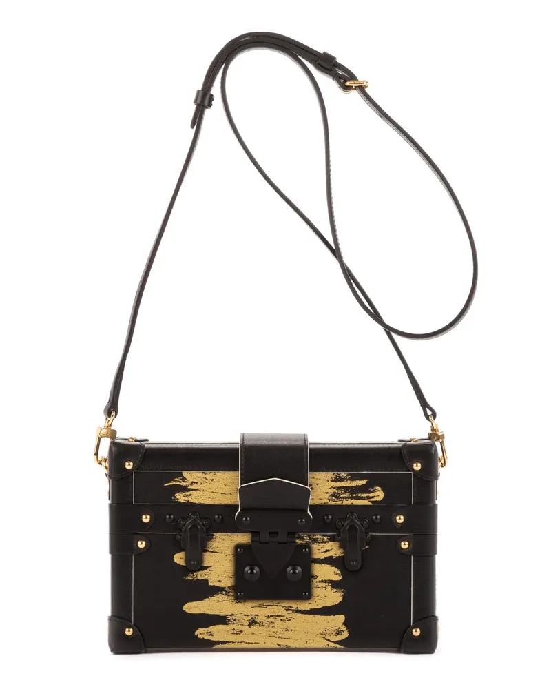Louis Vuitton Crossbody Bags Small Trunk PM schwarz Schwarz