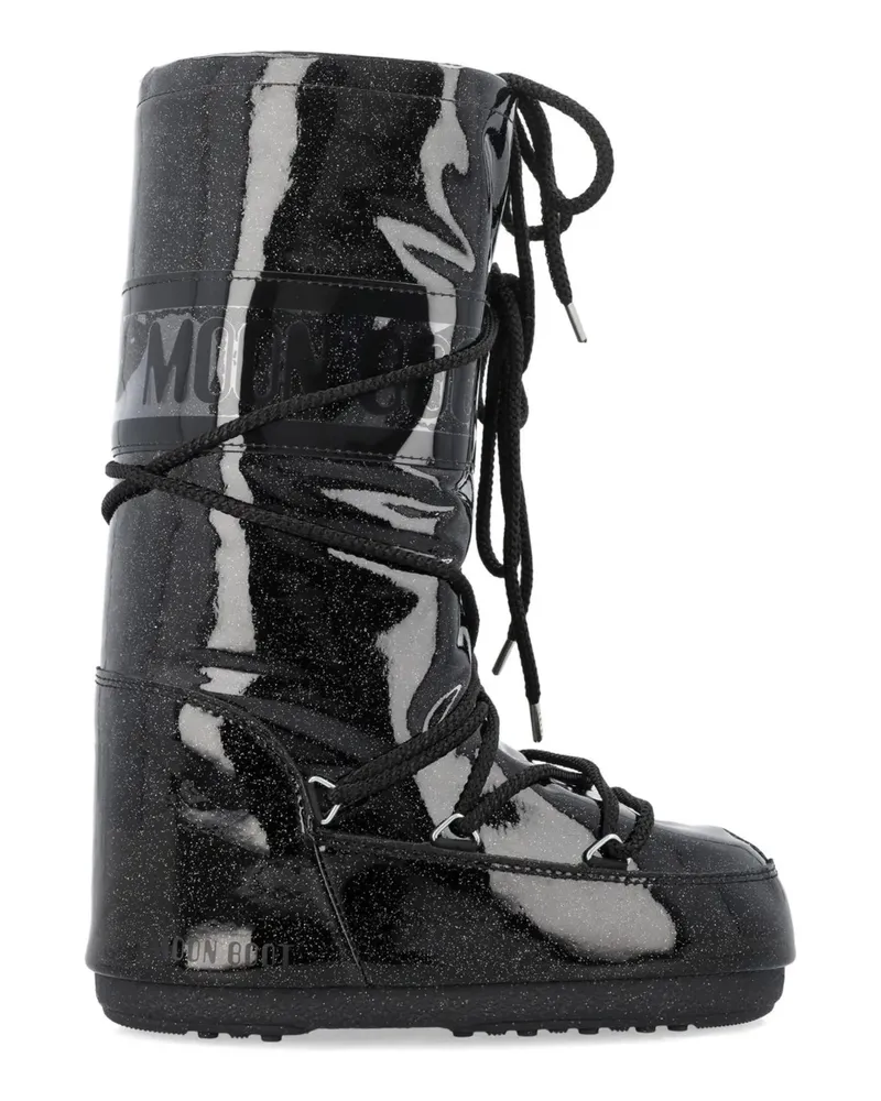 Moon Boot Stiefel Boots Black schwarz Schwarz