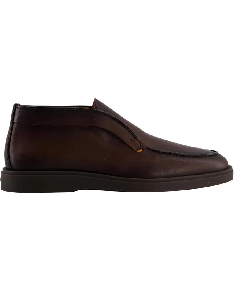 Santoni Loafer Heren Dragon Loafer Bruin braun Braun
