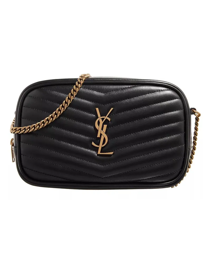 Saint Laurent Hobo Bags Ysl Medium Bag Monogram schwarz Schwarz
