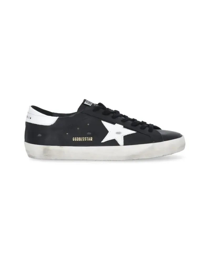 Golden Goose Low-Top Sneaker Super Star Classic Sneakers schwarz Schwarz