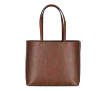 Crossbody Bags Shopper mit Paisley-Muster aus Leder 4810413794953