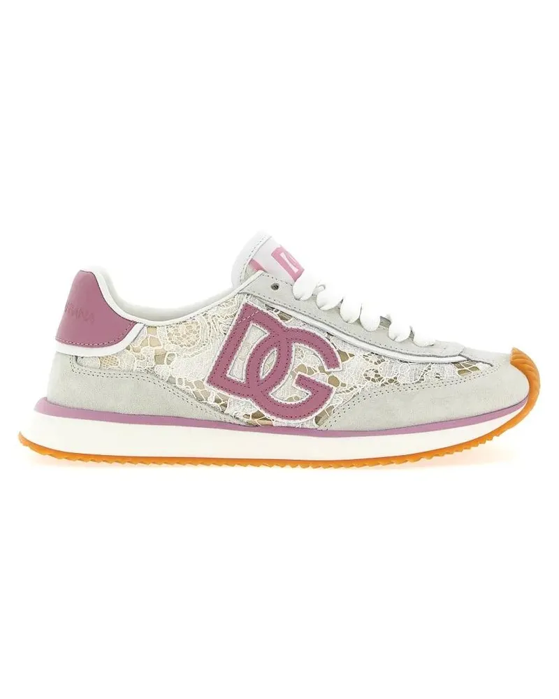 Dolce & Gabbana Low-Top Sneaker 'Dg Cushion' Sneakers pink Rosa