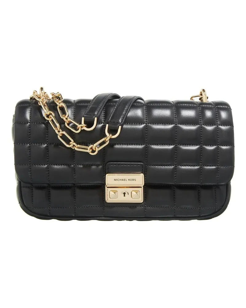 Michael Kors Hobo Bags Tribeca Lg Conv Chain Shldr schwarz Schwarz