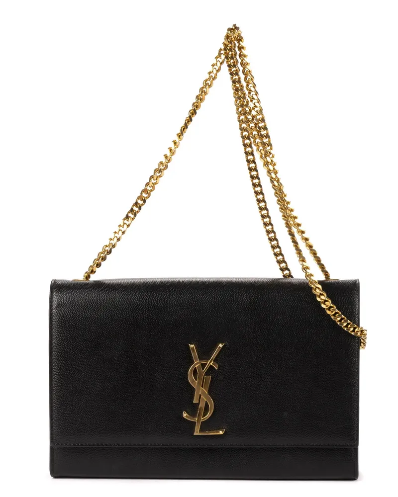 Saint Laurent Crossbody Bags Tassel Kate schwarz Schwarz