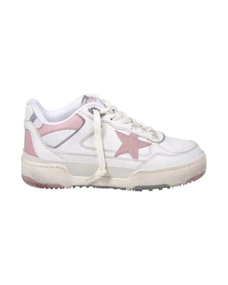 Golden Goose Low-Top Sneaker Low-Top Sneakers With Cow Leather weiß Weiß