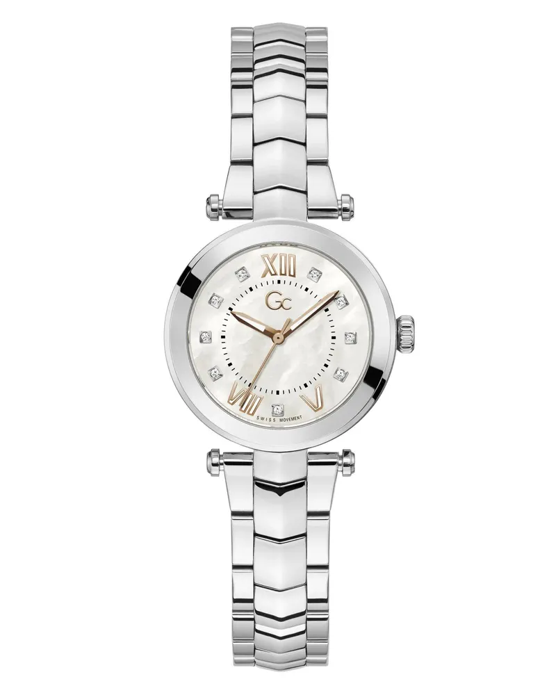 Gc Uhren Quarz-Analoguhr  Illusion silver Silber