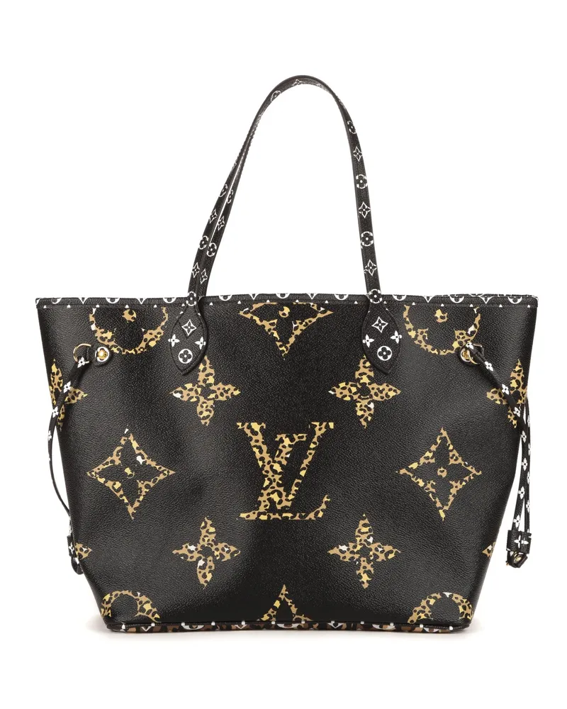 Louis Vuitton Crossbody Bags Ltd. Ed. Jungle Neverfull MM braun Braun