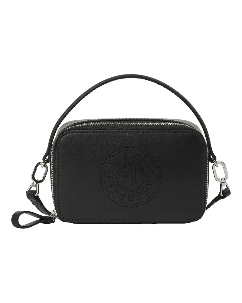 Karl Lagerfeld Portemonnaie K/Circle Kameratasche mit Henkel schwarz Schwarz