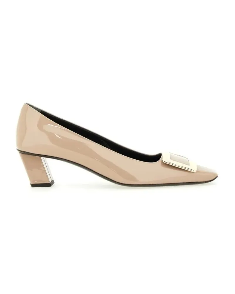 Roger Vivier Hohe Schuhe "Belle Vivier" Pumps beige Beige