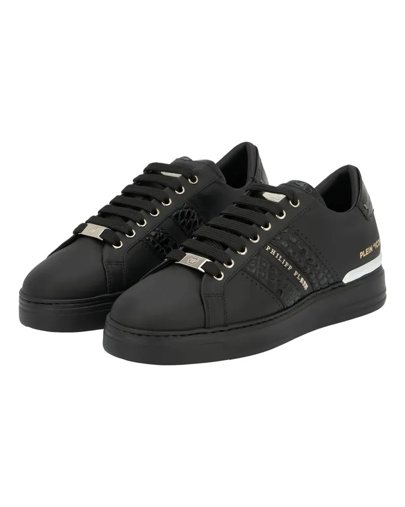Philipp Plein Low-Top Sneaker Lo-Top Turnschuhe schwarz Schwarz