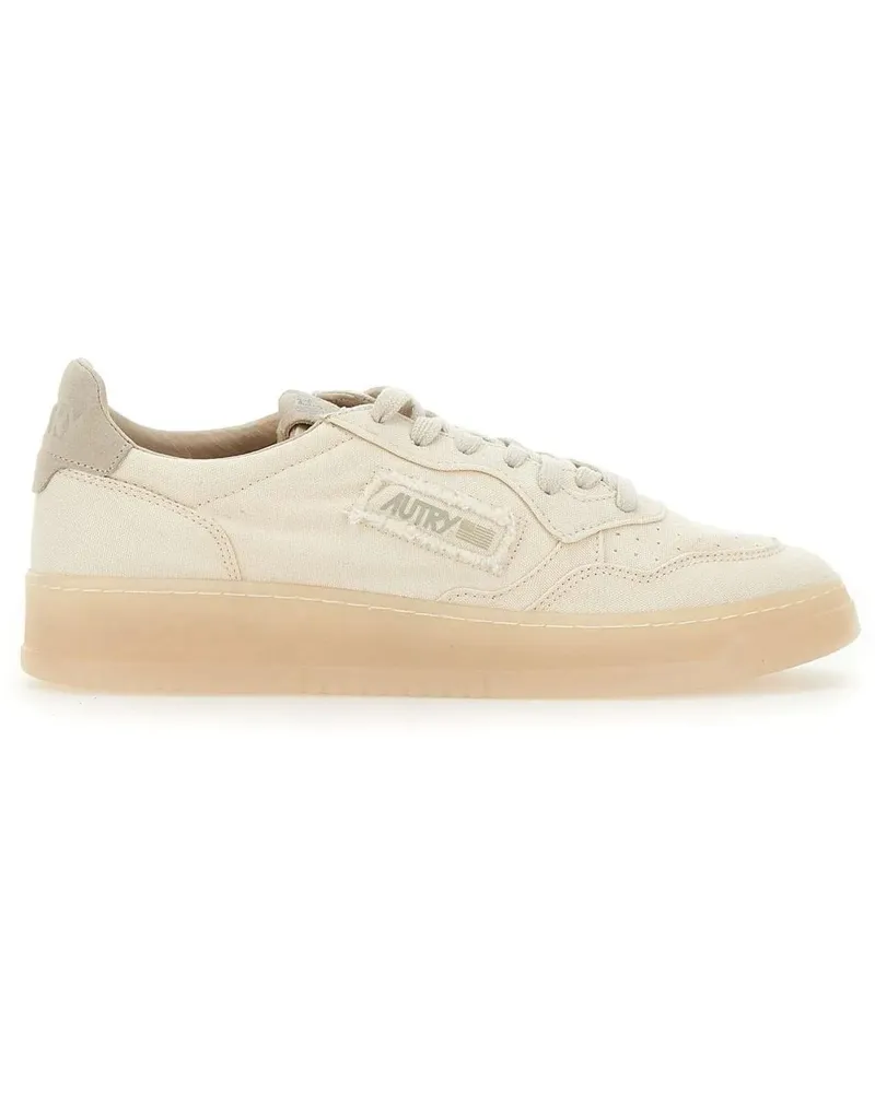 AUTRY Low-Top Sneaker Low-Top Sneakers With Tonal Logo weiß Weiß