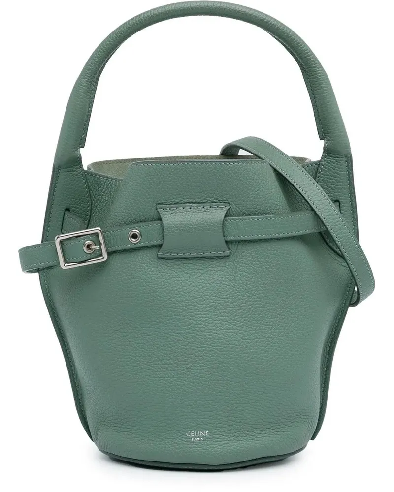 Celine Hobo Bags 2019 Nano Big Bucket Bag grün Grün