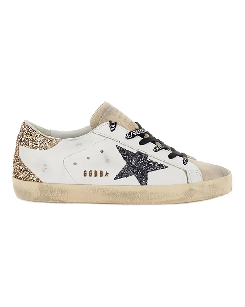 Golden Goose Low-Top Sneaker super star white weiß Weiß