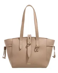 Furla Shopper  Net S Tote 24 Taupe