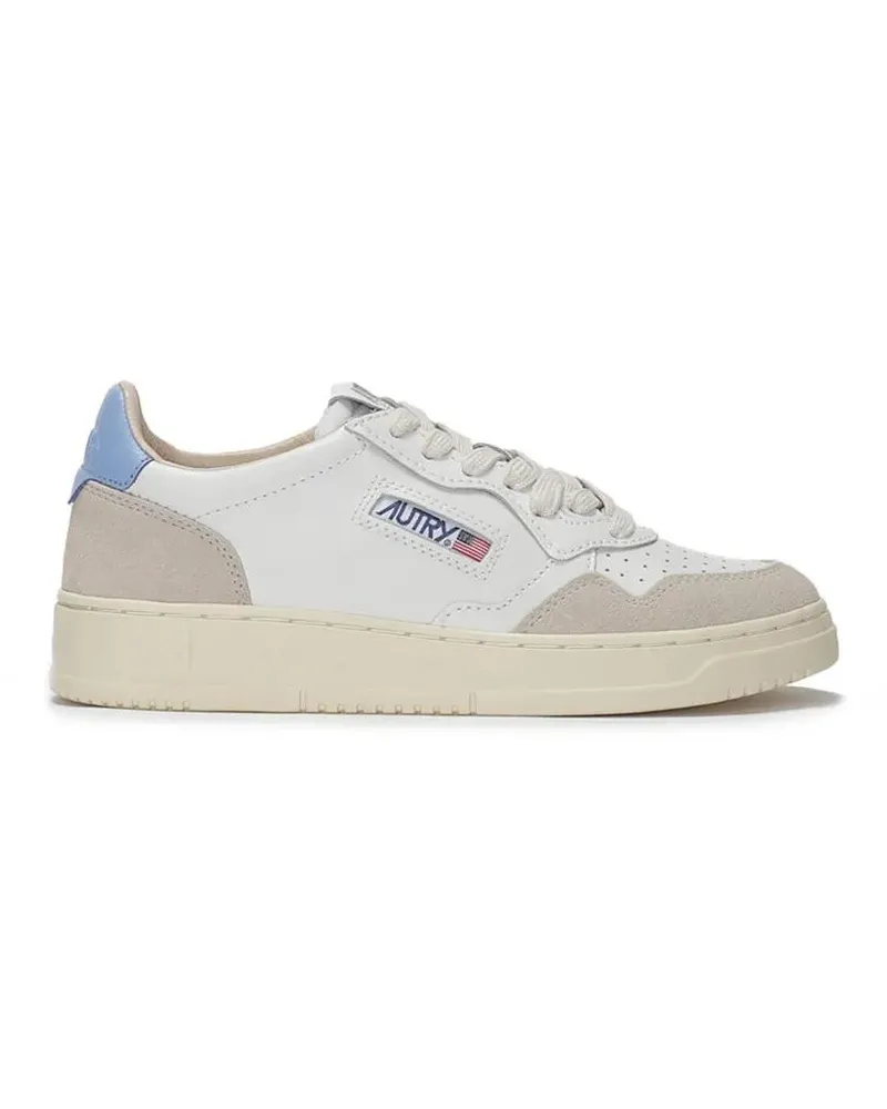 AUTRY Low-Top Sneaker Leather And Suede Sneakers weiß Weiß