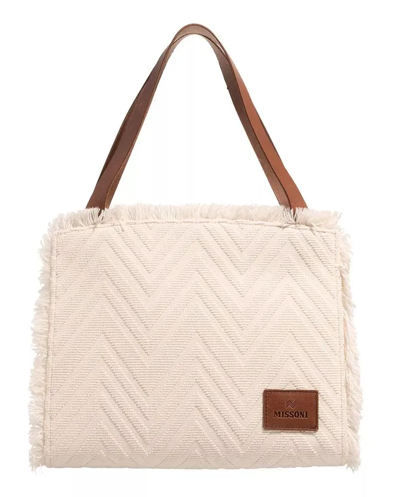 Missoni Shopper & Totes MI10007D Tote Small weiß Weiß