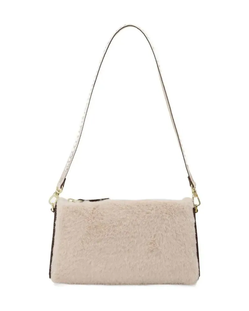 Manu Atelier Hobo Bags Mini Prism Bag In Ivory Leather beige Beige