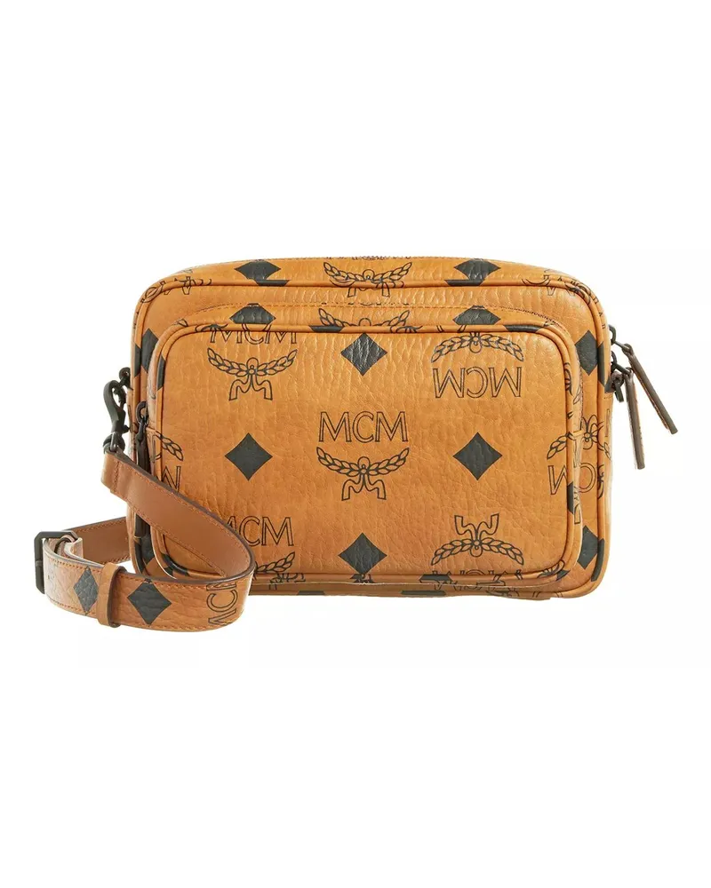 MCM Crossbody Bags Aren Maxi Mn Vi Crossbody Small Cognacbraun