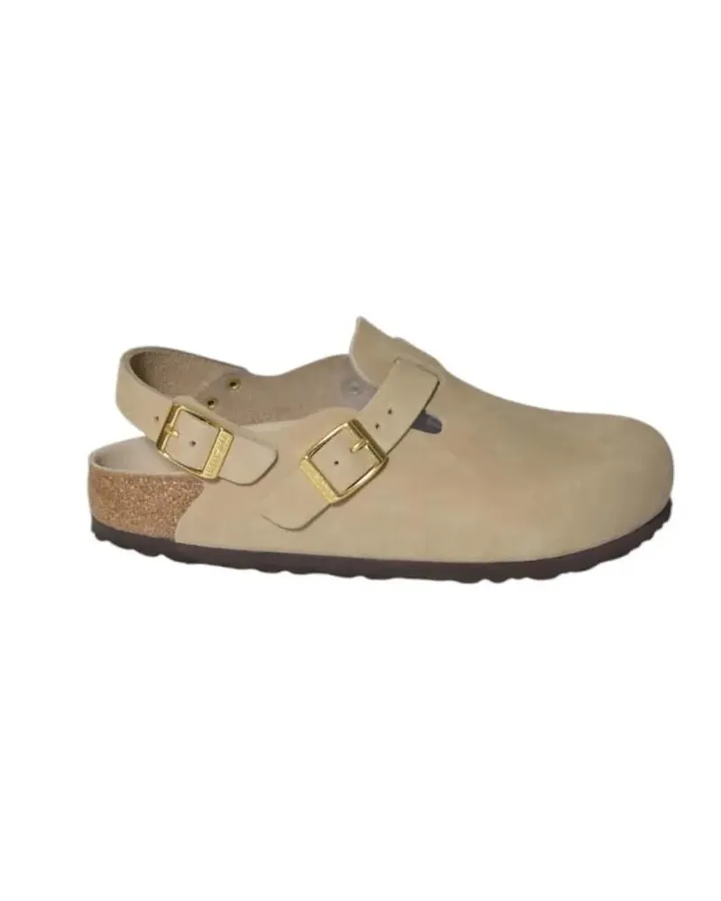 Birkenstock Sandalen Sand Nubuck Leather Tokio Mules beige Beige