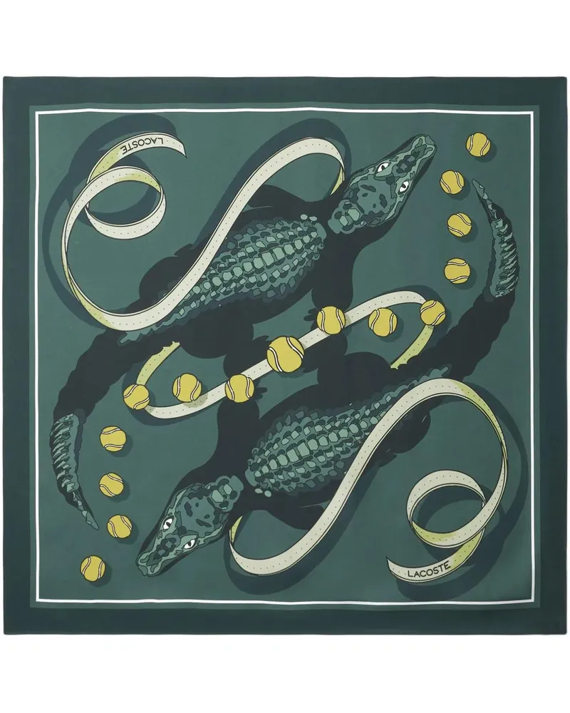 Lacoste Handschuhe Fashion Show Scarf Fairway grün Grün