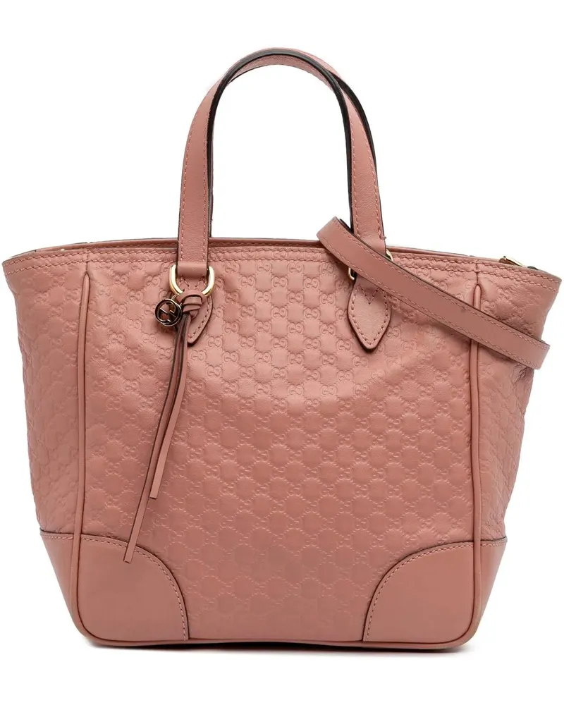 Gucci Hobo Bags Small Microssima Bree Satchel rosa Gold