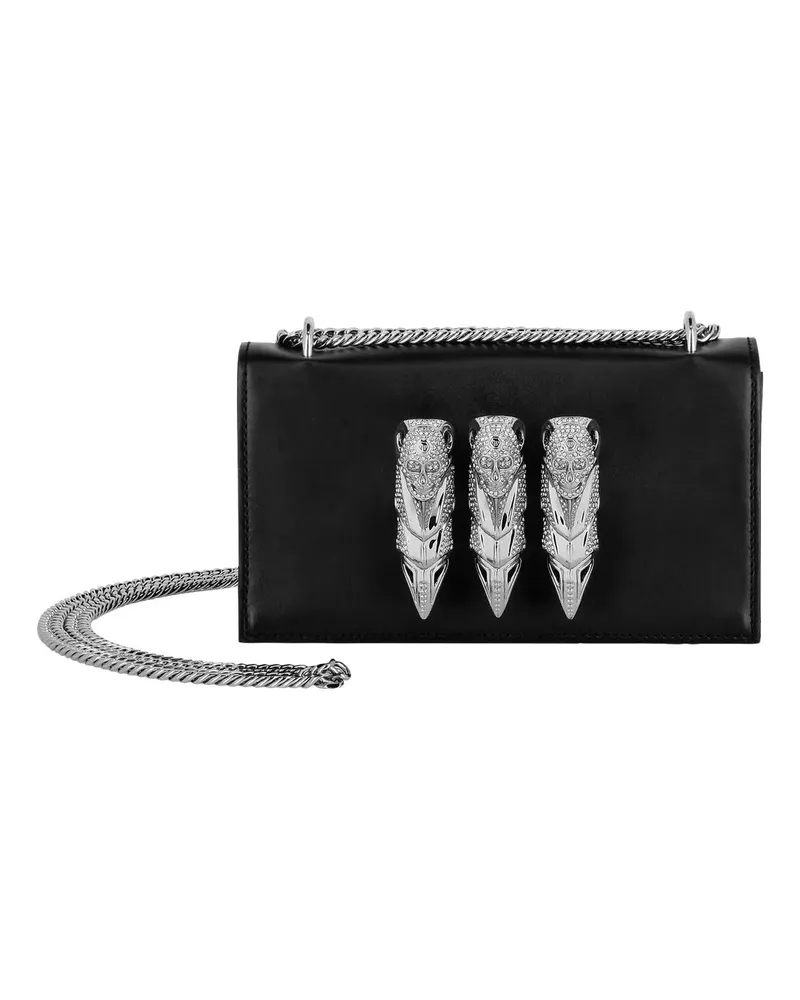 Philipp Plein Hobo Bags Schultertasche Claw Clutch schwarz Schwarz