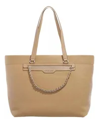 Michael Kors Tote Slater Large Top-Zip Tote Beige