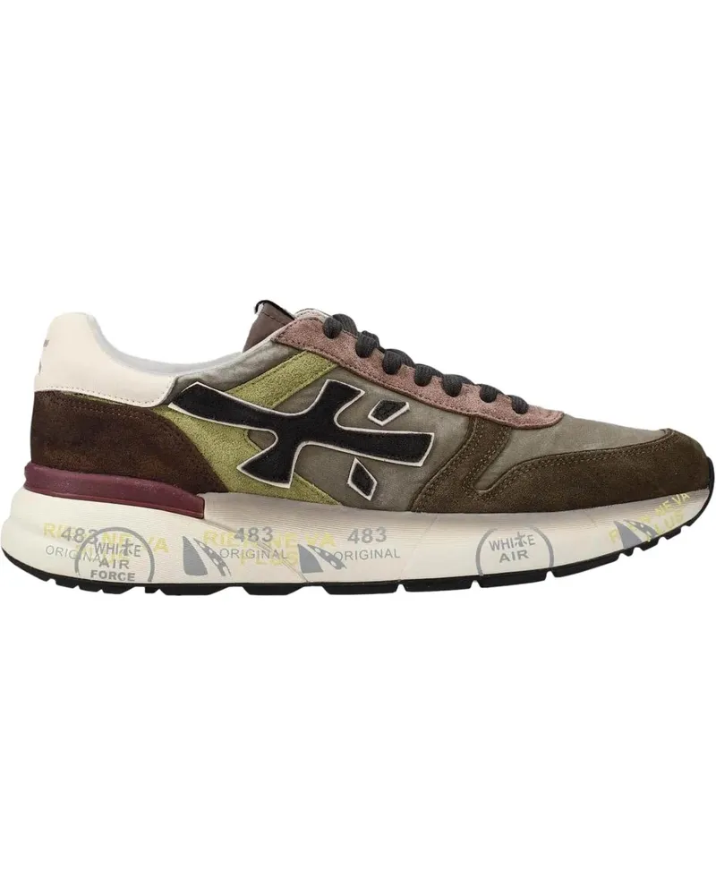 Premiata Low-Top Sneaker Heren Mick Sneaker Groen grün Grün