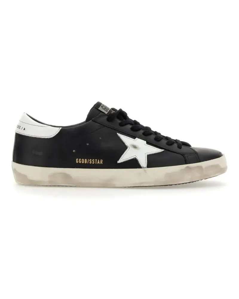 Golden Goose Low-Top Sneaker Superstar Sneaker schwarz Schwarz