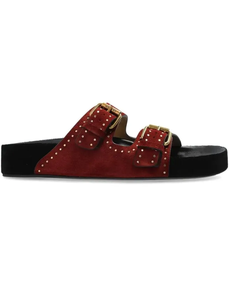 Isabel Marant Sandalen Burgundy Lennyo Sandals rot Rot