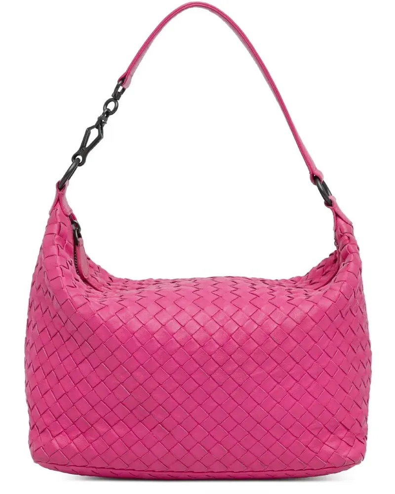 Bottega Veneta Hobo Bags Intrecciato Shoulder Bag pink Rosa