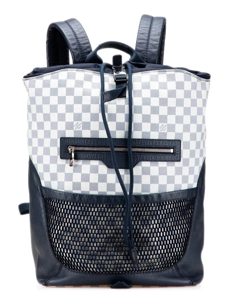 Louis Vuitton Rucksäcke Damier Azur Coastline Matchpoint weiß Weiß