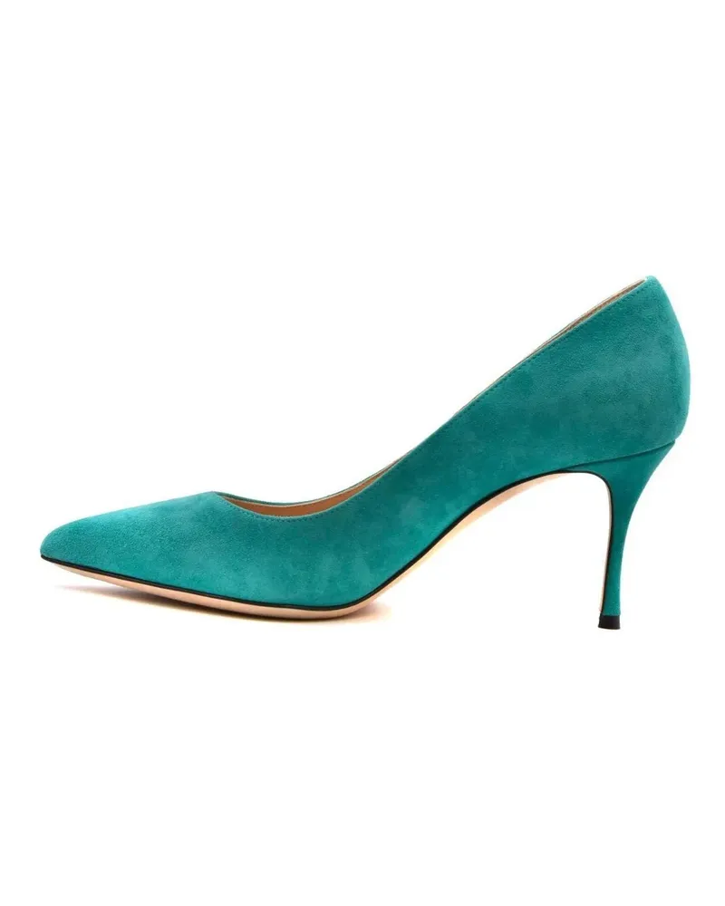 Sergio Rossi Hohe Schuhe Decollete Green grün Grün