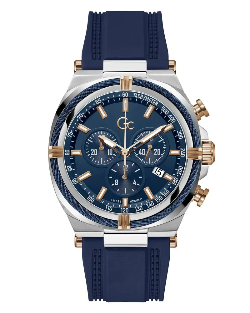 Gc Uhren Analoge Uhr  Ironclass blue Blau