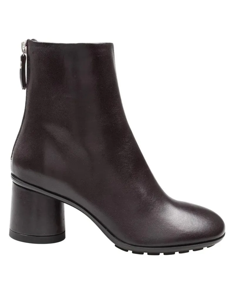 Attilio Giusti Leombruni Stiefel Softy Curvy Leather Ankle Boots schwarz Schwarz