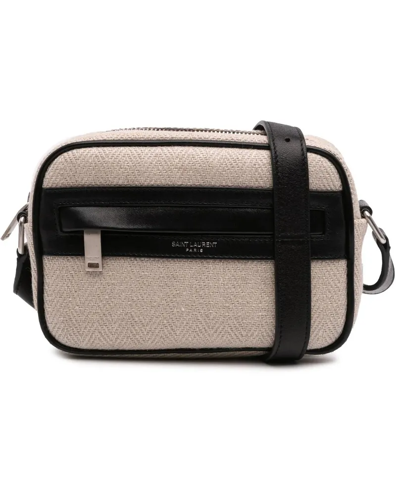 Saint Laurent Hobo Bags 2022 Small Canvas Camp Camera Bag braun Braun