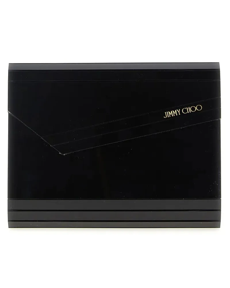 Jimmy Choo Clutches Candy Clutch Acryl schwarz Schwarz
