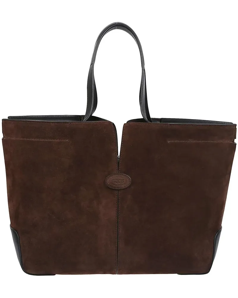 TOD'S Crossbody Bags Small-medium Dbm Shopping Brown braun Braun
