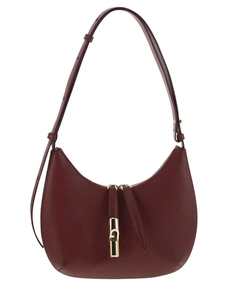 Furla Hobo Bags Goccia S - Shoulder Bag schwarz Schwarz