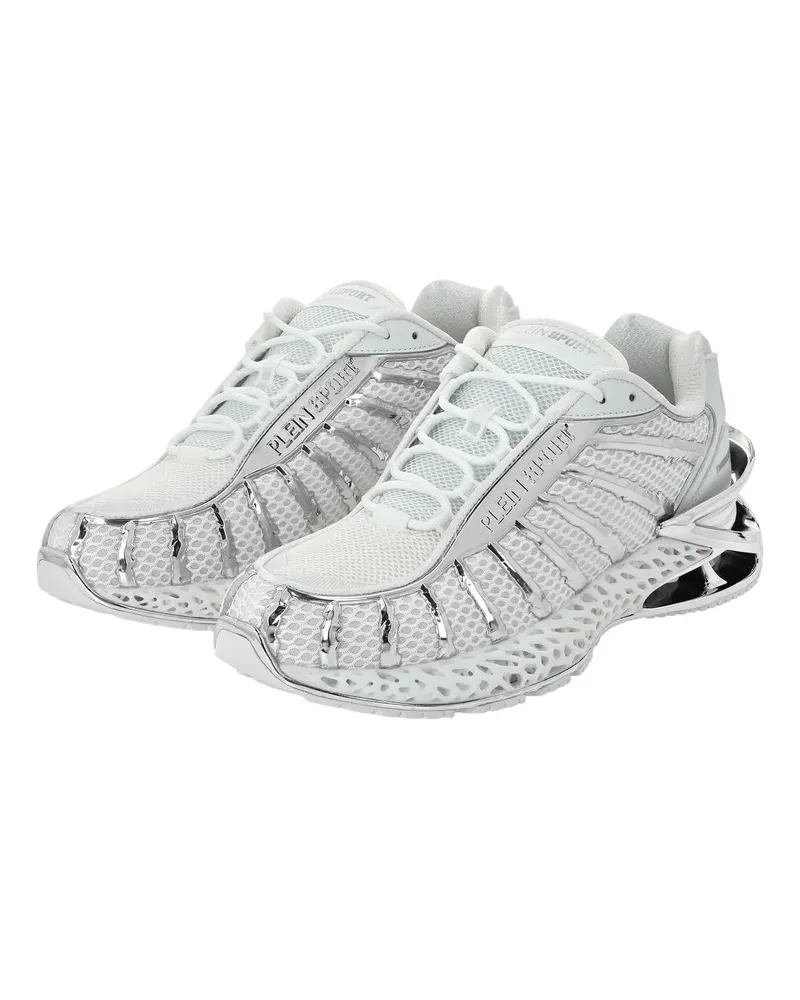 Philipp Plein Low-Top Sneaker Runner Sneaker Thunderstorm Genx weiß Weiß