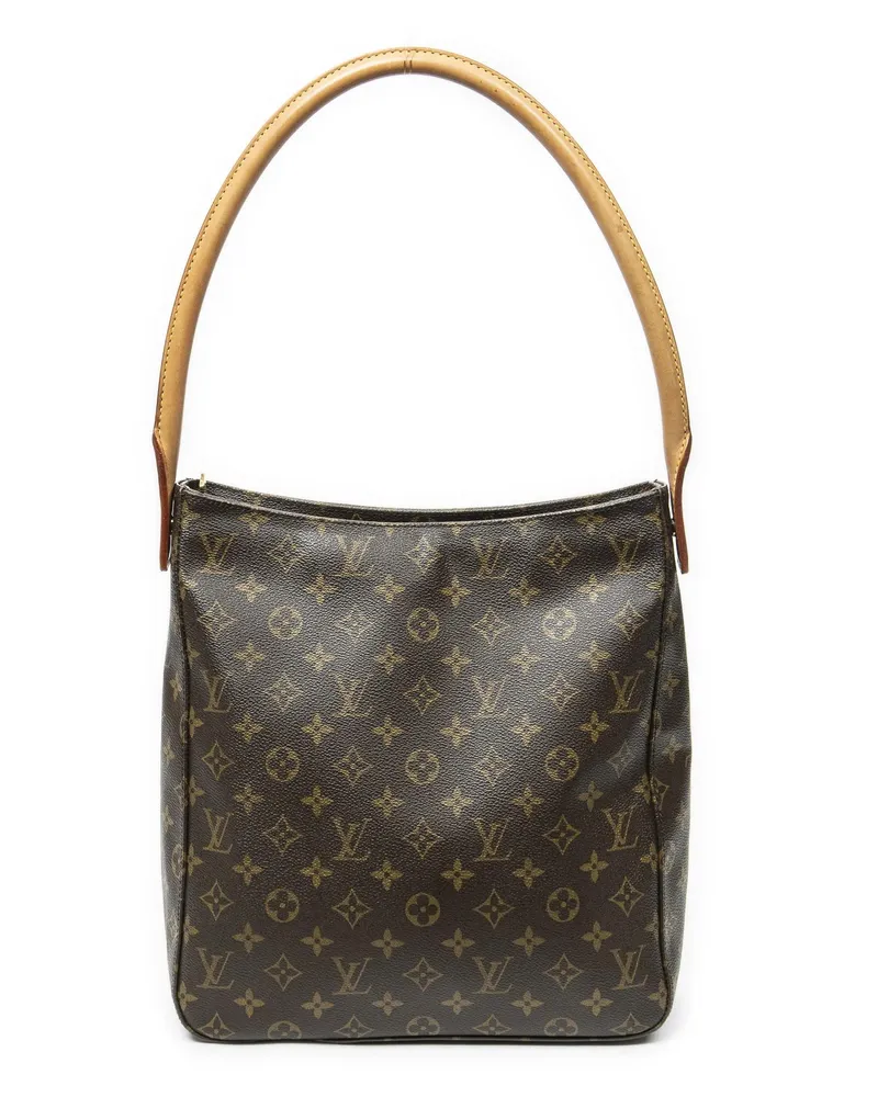 Louis Vuitton Crossbody Bags Looping GM braun Braun