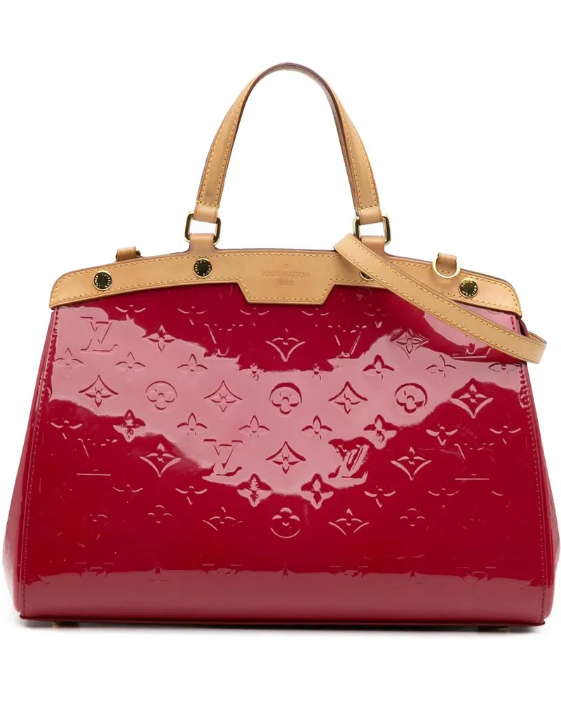 Louis Vuitton Hobo Bags Monogram Vernis Brea MM rot Rot