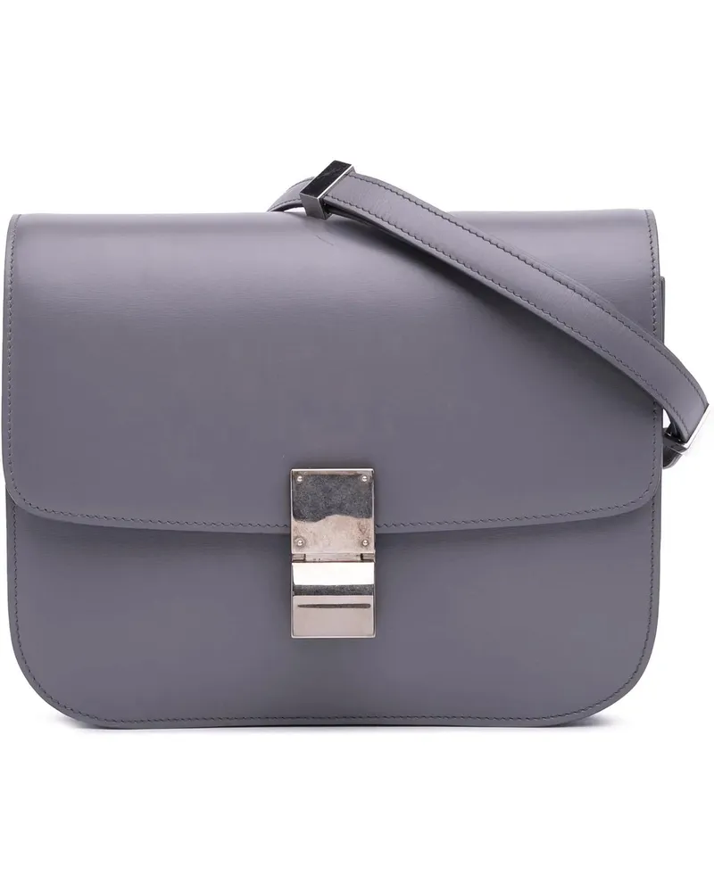 Celine Hobo Bags Medium Calfskin Classic Box orange Orange