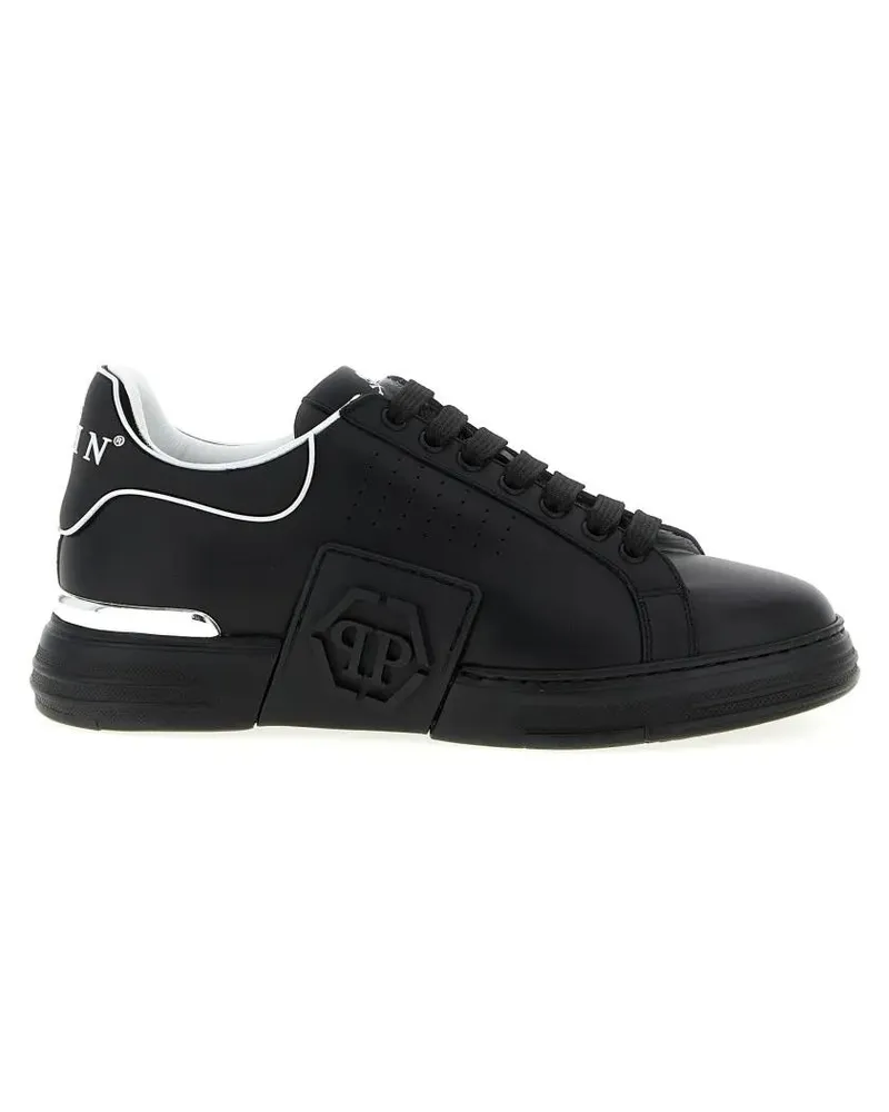 Philipp Plein Low-Top Sneaker 'Hexagon' Sneakers schwarz Schwarz