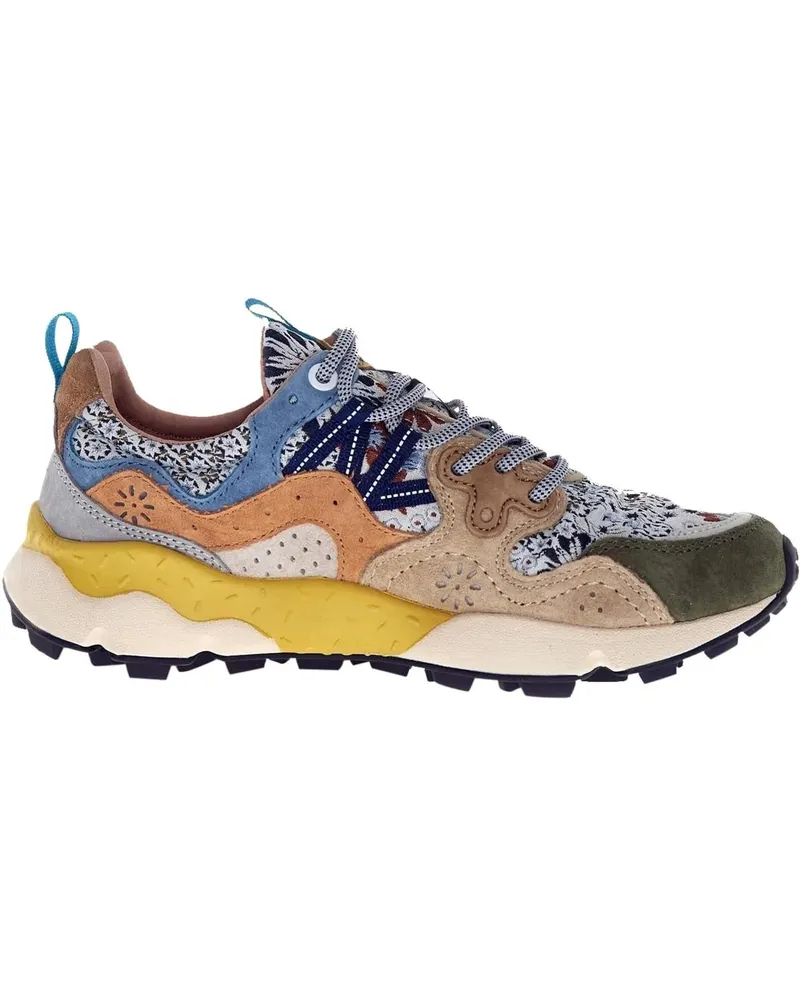 Flower MOUNTAIN Low-Top Sneaker Dames Yamano 3 grau Grau