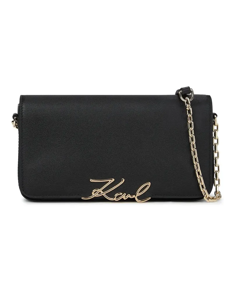 Karl Lagerfeld Hobo Bags K/Signature Mini-Schultertasche schwarz Schwarz