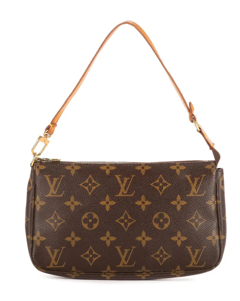 Louis Vuitton Crossbody Bags Accessory Pouch braun Braun